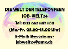 Telefonistin Job Heimarbeit 100 Homeoffice Bad Schwartau und ü-all Arbeit Stelle